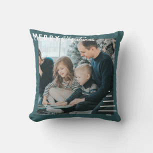 Moderne minieme groene kerstboompijn met prettig k kussen