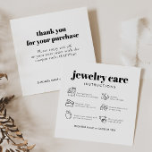 Moderne minieme juwelenzorg Hartelijk dank voor uw Informatiekaartje