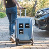 Moderne minieme keukenetiketten voor panteropslag sticker (Koffer Insitu)