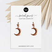 Moderne minieme Logo juwelier Display Kaart