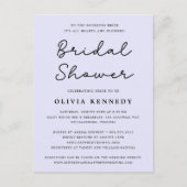 Moderne minieme uitnodiging voor gebitelasting met (Voorkant)