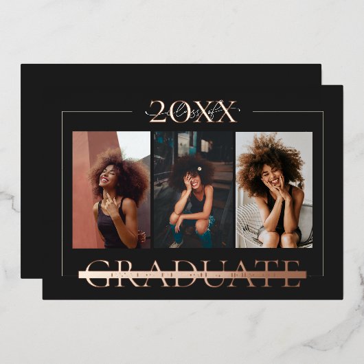 Moderne minima | 3 Aankondiging van een foto-Afstu (Voorkant / Achterkant)