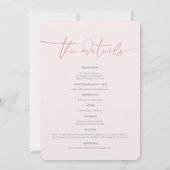 Moderne minima | Details en details van het fotohu Kaart (Achterkant)