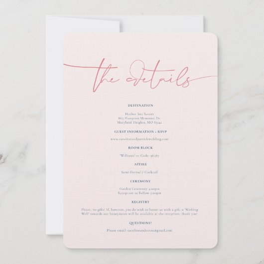 Moderne minima | Details en details van het fotohu Kaart (Achterkant)