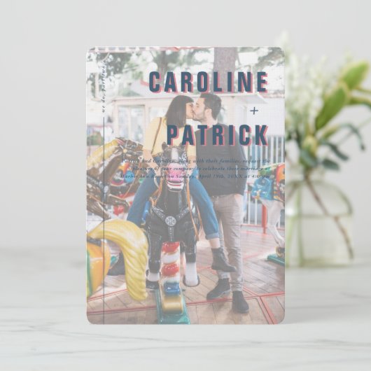 Moderne minima | Details en details van het fotohu Kaart (Staand voorkant)