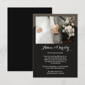 Moderne minima | Details en details van het fotohu Kaart (Voorkant / Achterkant)