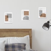 Moderne minima muurkunst sets (Slaapkamer)