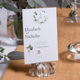 Moderne minima | Tafelnummer voorjaarsgroen