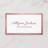 Moderne minima visitekaartje (Voorkant)