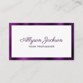 Moderne minima visitekaartje (Voorkant)