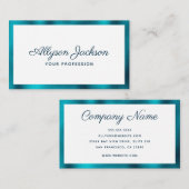 Moderne minima visitekaartje (Voorkant / Achterkant)