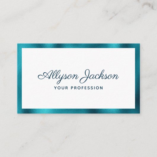 Moderne minima visitekaartje (Voorkant)