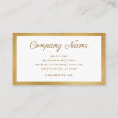 Moderne minima visitekaartje (Achterkant)