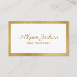 Moderne minima visitekaartje