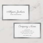 Moderne minima visitekaartje (Voorkant / Achterkant)