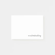 Moderne Minimaal Aangepaste Hashtag Ontwerp