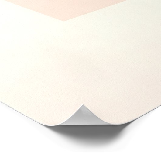 Moderne Minimaal Boho Abstract Neutrale Bogen Poster (Hoek)
