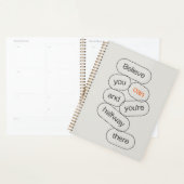 Moderne Minimaal Dagboek Cover Planner (Display)