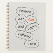Moderne Minimaal Dagboek Cover Planner (Voorkant)