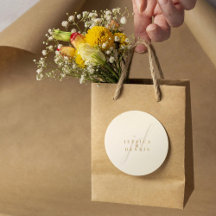 Moderne minimaal elegante script monogram bruiloft