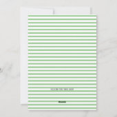 Moderne, Minimaal Familie Foto Feestdagenkaart (Achterkant)