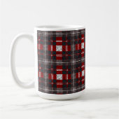 Moderne Minimaal Patroon Koffiemok (Links)