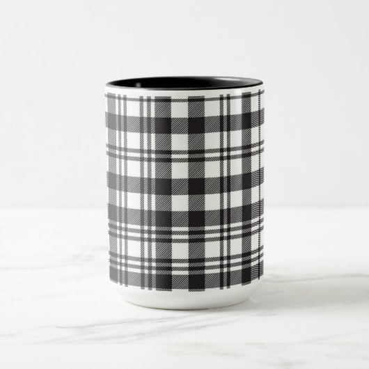 Moderne Minimaal Patroon Mok (Midden)