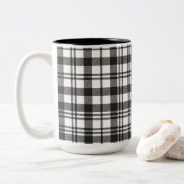 Moderne Minimaal Patroon Tweekleurige Koffiemok