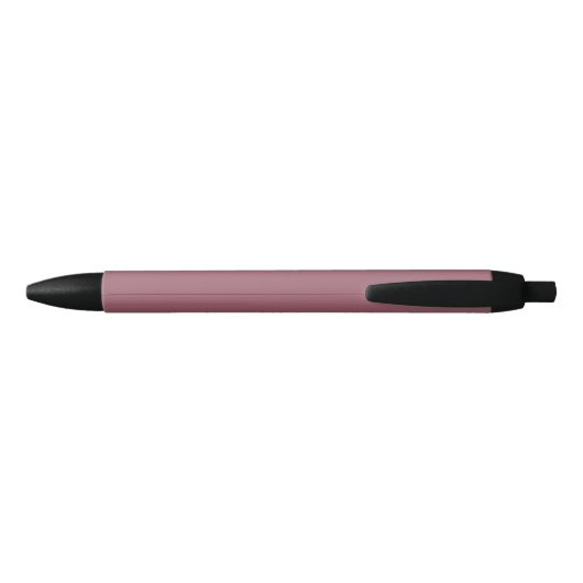 Moderne Minimaal Stof Roze Script Persoonlijk Blauwe Inkt Pen (Achterkant)