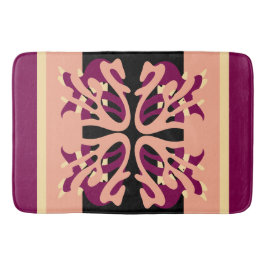 Moderne Minimal Bold Art harten Badmat