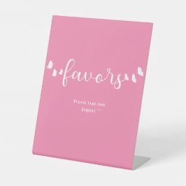 Moderne Minimal Butterfly Calligraphy Favorieten Reclamebord Met Voetstuk