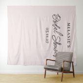 Moderne minimal chique Vrijgezellenfeest achtergro Wandkleed (In Situ (horizontaal))