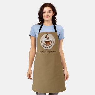 Moderne Minimal Coffee Shop professionele winkel Schort