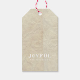 Moderne minimal Custom Gift Labels Cadeaulabel