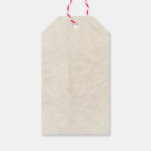 Moderne minimal Custom Gift Labels Cadeaulabel (Achterkant)