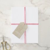 Moderne minimal Custom Gift Labels Cadeaulabel (Met Touw)