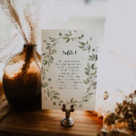 Moderne minimal Organic Greenery Table Zittafel Ka Kaart<br><div class="desc">Tafelkaarten verbeteren het uiterlijk van je tafelkap en geven de finishing touch aan je speciale dag. Gepersonaliseerde tekst afdrukken van de namen of nummers van uw tabellen. Dubbelzijdig afdrukken is bij de prijs inbegrepen. Voeg uw aangepaste formulering toe aan dit ontwerp door gebruik te maken van de "Edit this design...</div>