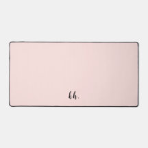 Moderne minimal pastel roze monogram Initialen