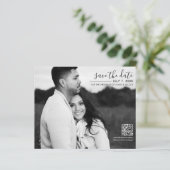 Moderne Minimal Sleek Afbeelding Foto Bewaar de da (Staand voorkant)