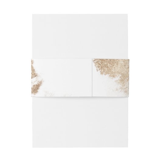 Moderne minimal Waterverf oester bruiloft Uitnodigingen Wikkel (Achterkant Voorbeeld)