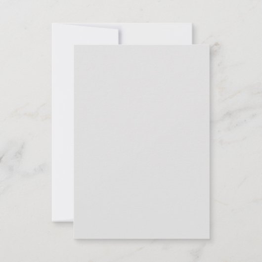 Moderne Minimal Wedding RSVP Kaart (Achterkant)
