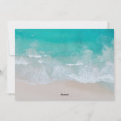 Moderne minimale 1 foto kerstfeestdag Kaart (Achterkant)