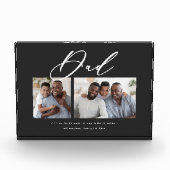 Moderne minimale 2 fotoscriptpap vaderdag fotoblokken (Voorkant)