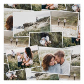 Moderne minimale 5 foto-elegant eenvoudig uniek perfect poster (Voorkant)