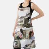 Moderne, minimale 5 foto-elegant fleece deken schort (Insitu)