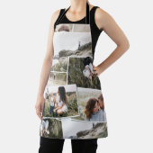 Moderne, minimale 5 foto-elegant fleece deken schort (Insitu)