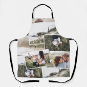 Moderne, minimale 5 foto-elegant fleece deken schort (Voorkant)