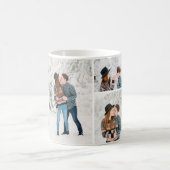 Moderne, minimale 5 foto-kerstelegant script Co Koffiemok (Center)