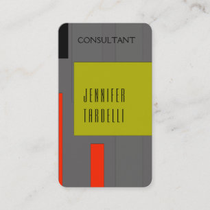 Moderne, minimale Abstracte creatieve achtergrond Visitekaartje