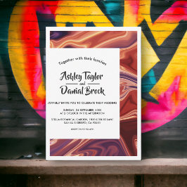 Moderne, minimale Abstracte fijne kunst verbondenh Kaart